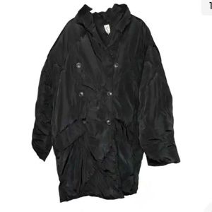 Free people x Ella quilted puffer jacket in black